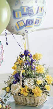 The FTD� Baby Boy Bouquet with Balloons