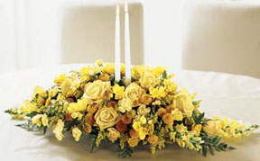 The FTD� Golden Splendor� Centerpiece