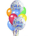 It's A Boy Balloon Bunch