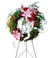 The FTD� Lily & Rose Wreath