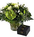 Bouquet with Box of Chocolate