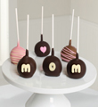 Shari's Berries� Limited Edition Chocolate Dipped Mother's Day Cake Pops - 6 piece