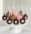 Shari's Berries� Limited Edition Chocolate Dipped Mother's Day Cake Pops - 10 piece
