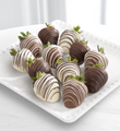 Chocolate Dip Delights� Classic Real Chocolate Strawberries - Single Dipped - 12-piece